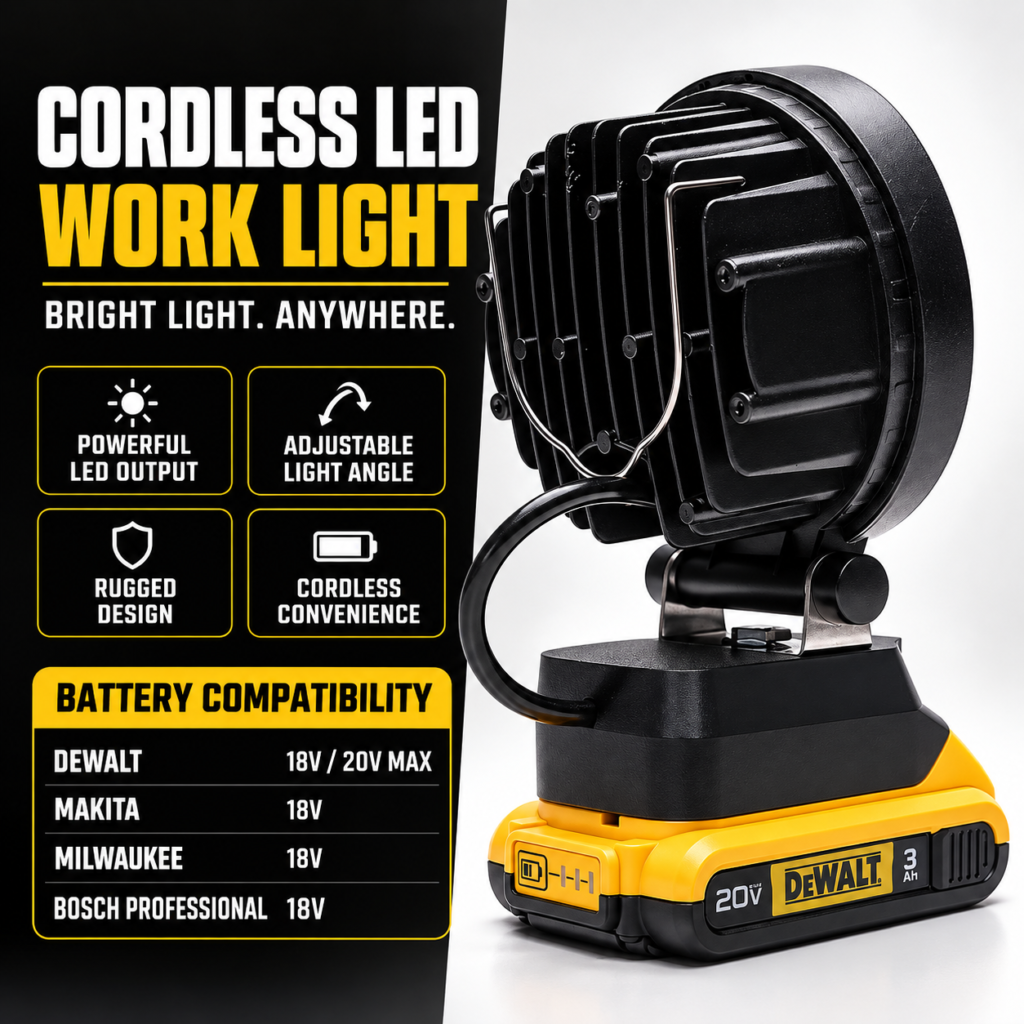 Cordless Work Light – photo 2