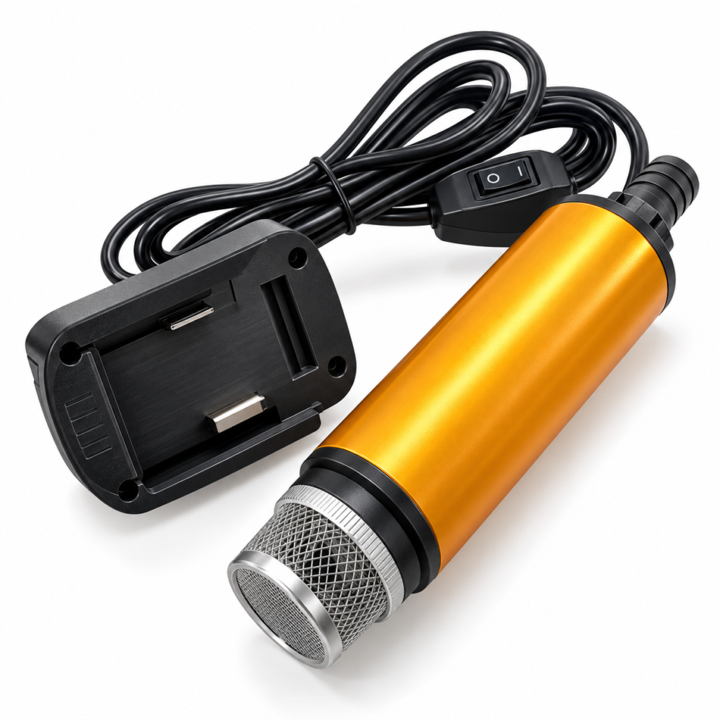 Cordless Pump (for Water/Oil) – All-Copper Motor