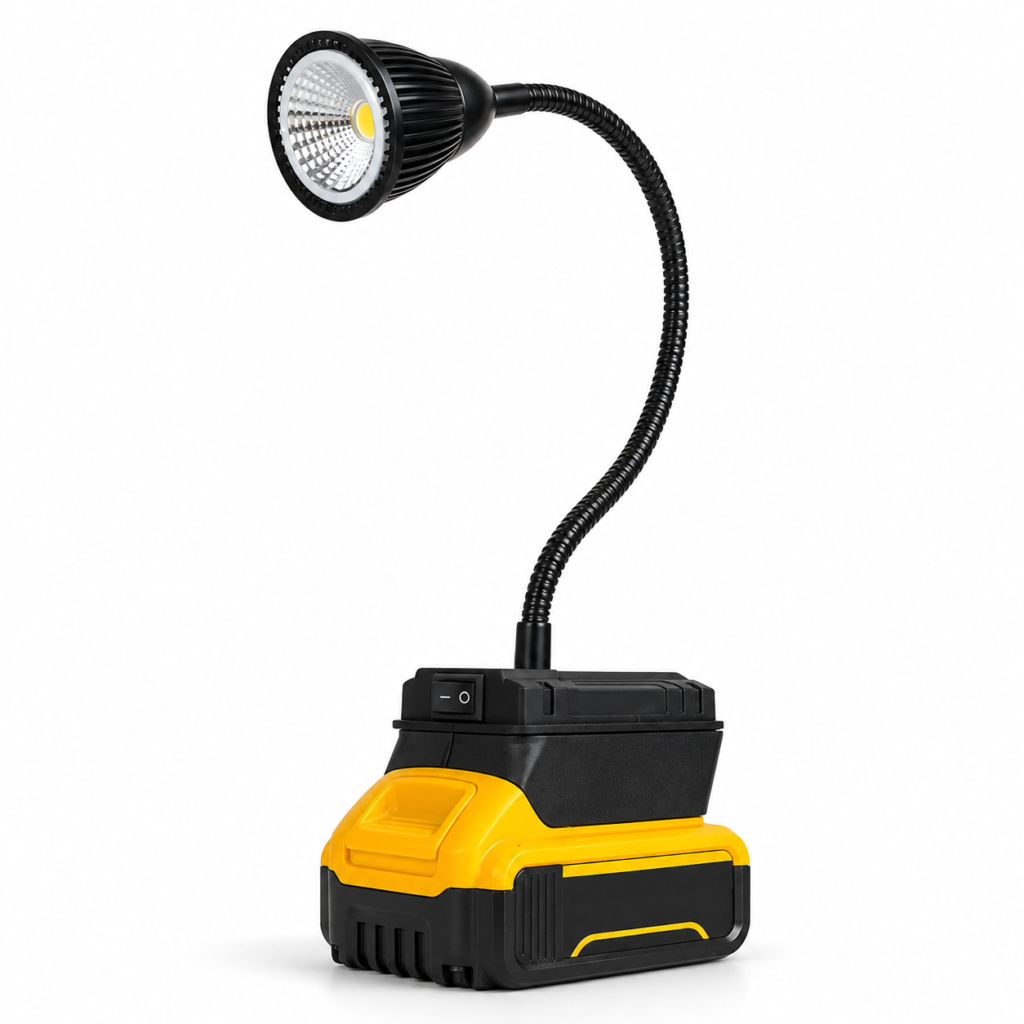 Powered Work Lights (Camping, Emergency, Repair, or DIY Projects)