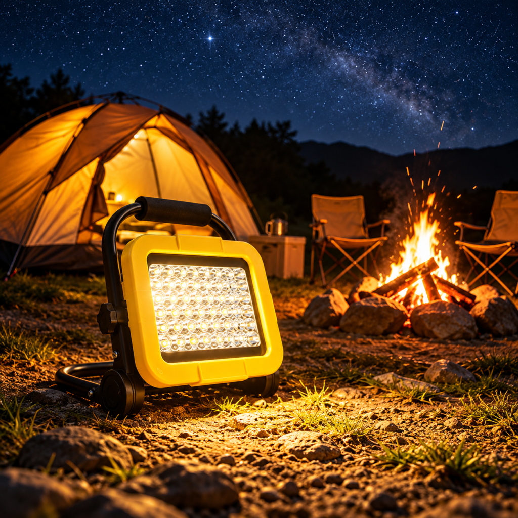 Work Light Camping Lamp With USB Power Bank – photo 5